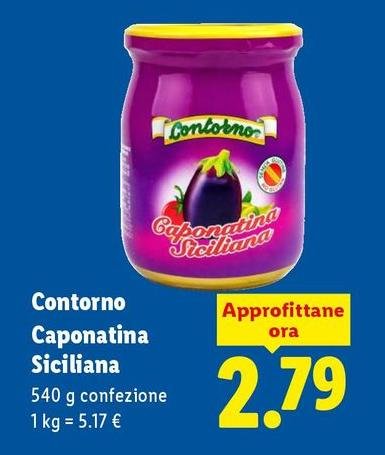 Contorno - Caponatina Siciliana