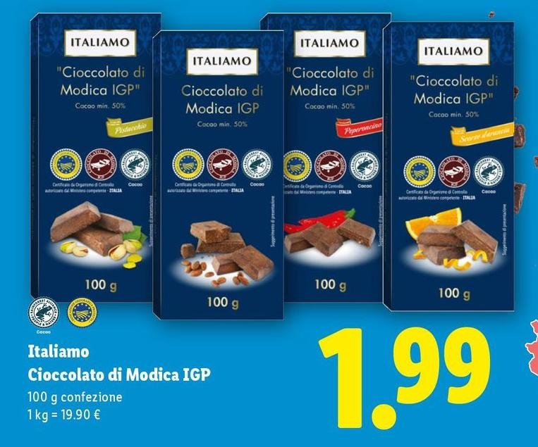 Italiamo - Cioccolato Di Modica IGP