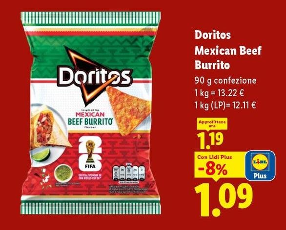 Doritos - Mexican Beef Burrito