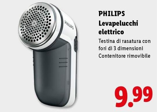 Philips - Levapelucchi Elettrico
