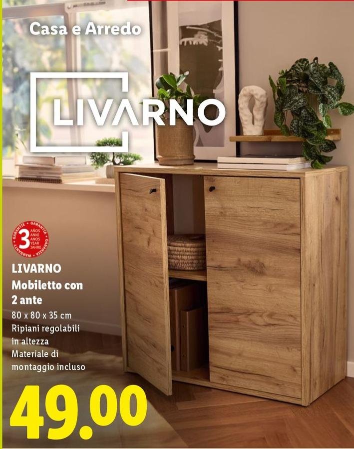 Livarno - Mobibilito Con 2 Ante