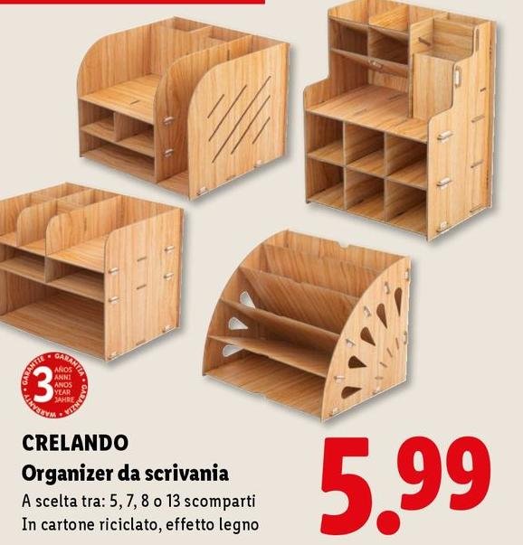 Crelando - Organizer Da Scrivania