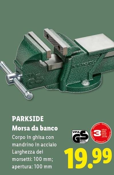Parkside - Morsa Da Banco