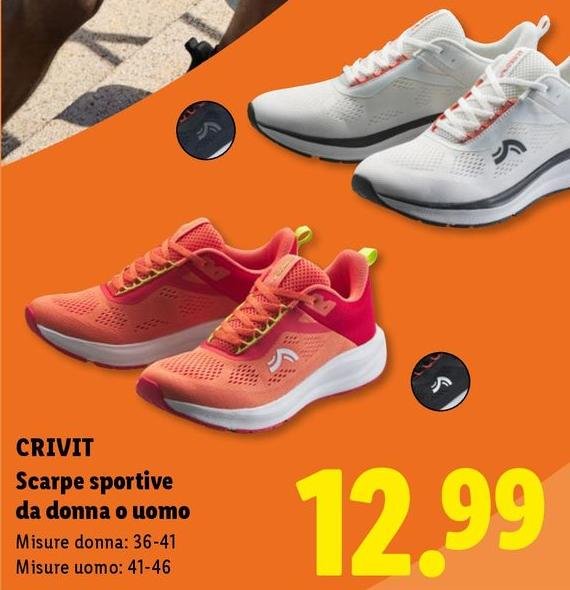 Crivit - Scarpe Sportive Da Donna O Uomo