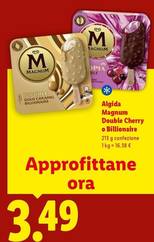 Algida - Magnum Double Cherry O Billionaire