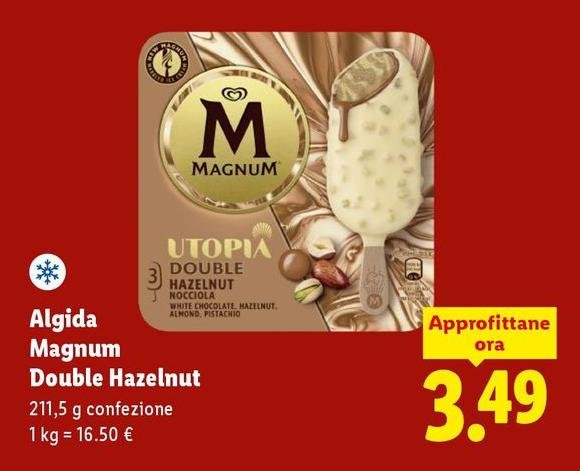 Algida - Magnum Double Hazelnut