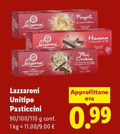 Lazzaroni -  Unitipo Pasticcini