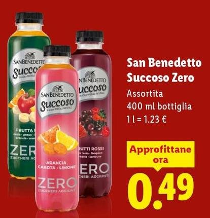 San Benedetto - Succoso Zero