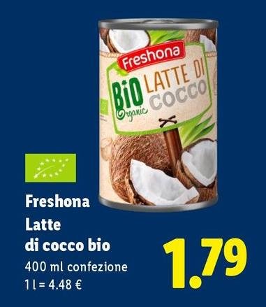 Freshona - Latte Di Cocco Bio