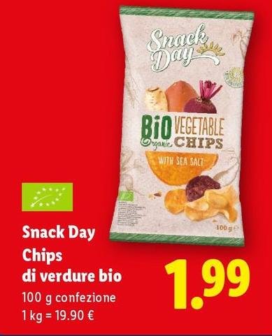 Snack Day - Chips Di Verdure