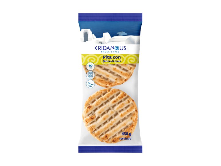 Pita con farina di mais