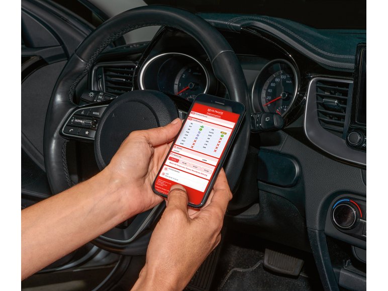 Apparecchio per autodiagnosi e lettura dati veicoli