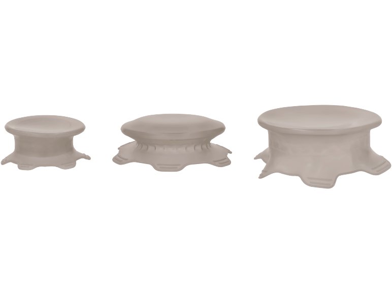 Coperchi in silicone, 2 o 3 pezzi