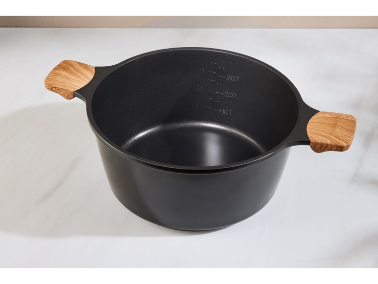 Pentola Ø 24 cm con coperchio in vetro