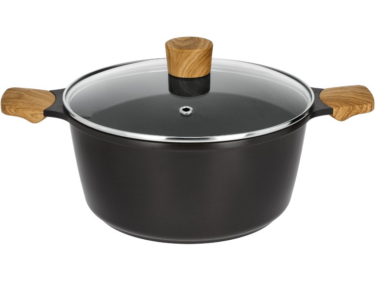 Pentola Ø 24 cm con coperchio in vetro