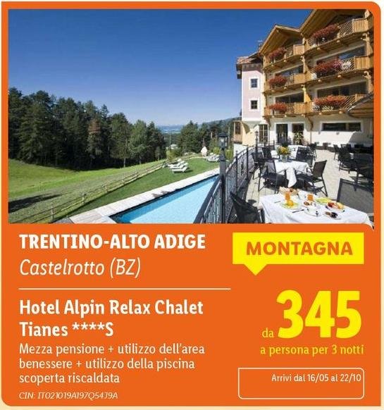 Hotel Alpin Relax Chalet Tianes ****S