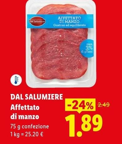 Dal Salumiere - Affettato Di Manzo