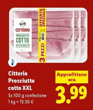 Citterio - Prosciutto Cotto Xxl