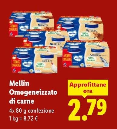 Mellin - Omogeneizzato Di Carne