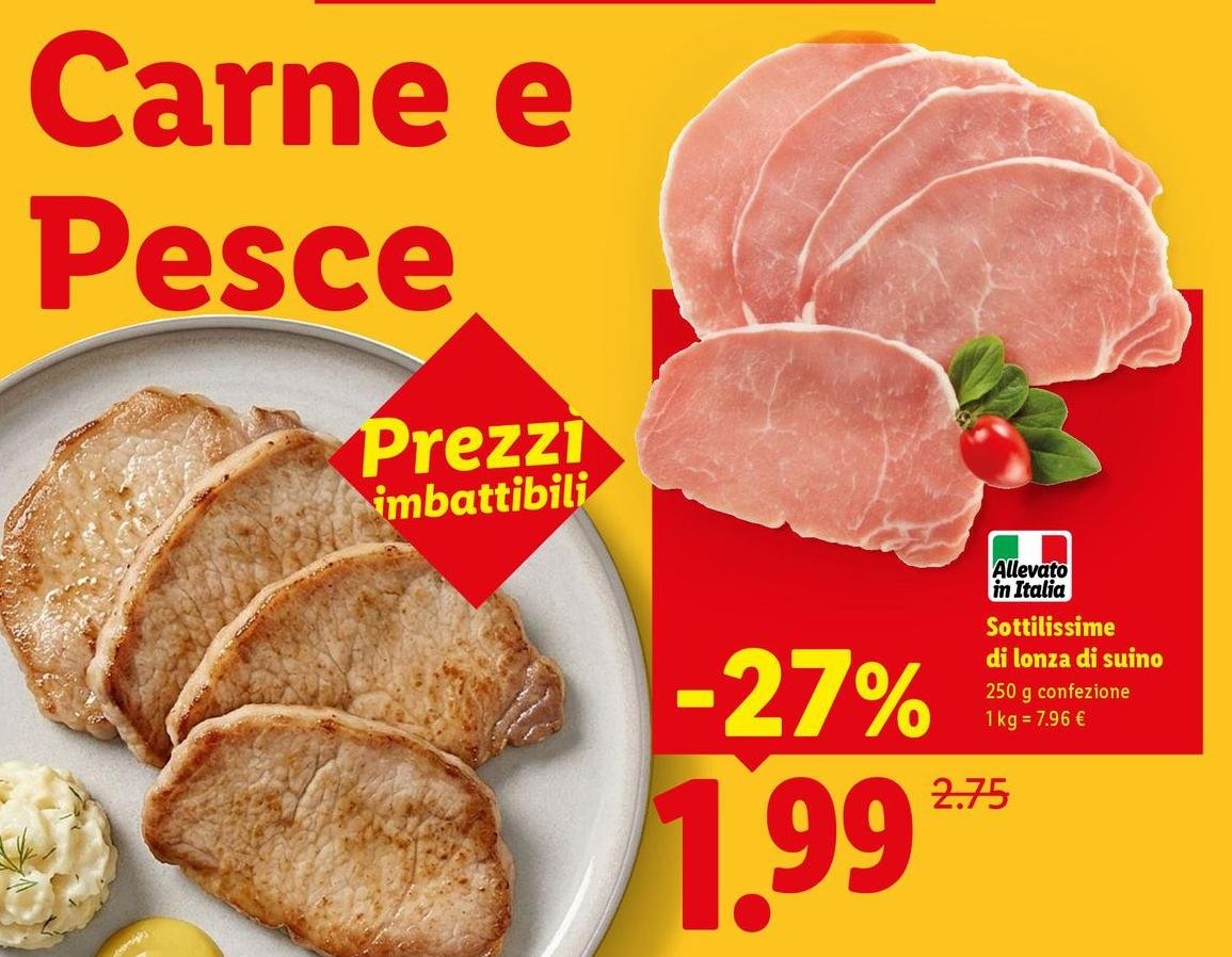 Sottilissime Di Lonza Si Suino