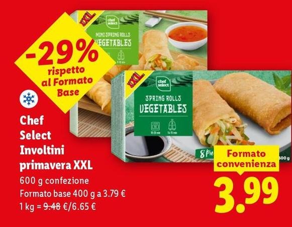 Chef Select - Involtini Primavera Xxl