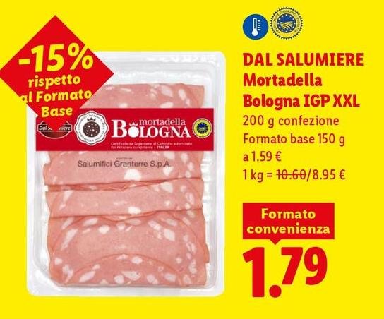 Dal Salumiere - Mortadella Bologna IGP XXL