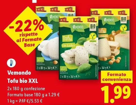 Vemondo - Tofu Bio Xxl
