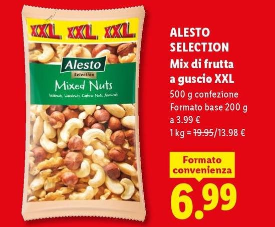 Alesto Selection - Mix Di Frutta A Guscio Xxl