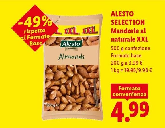 Alesto Selection - Mandorle Al Naturale XXL