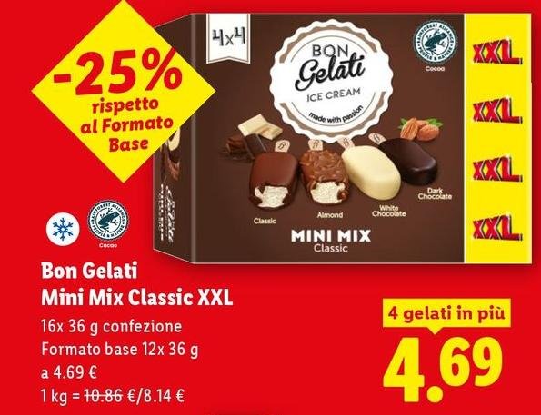 Bon Gelati - Mini Mix Classic Xxl