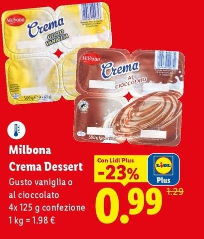 Milbona - Crema Dessert