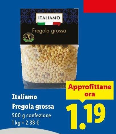 Italiamo - Fregola Grossa