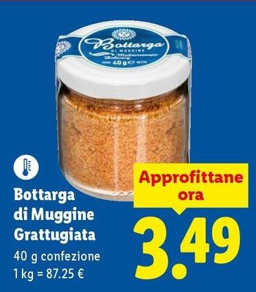 Bottarga Di Muggine Grattugiata