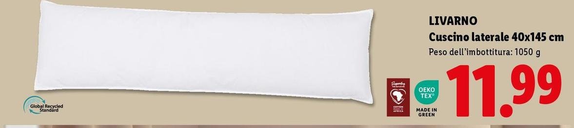 Livarno - Cuscino Laterale 40x145 Cm