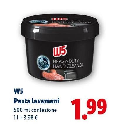 W5 - Pasta Lavamani