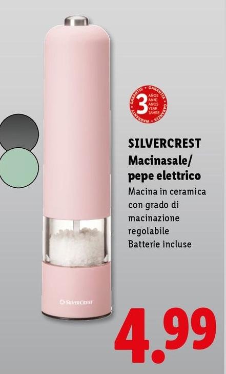 Silvercrest - Macinasale/Pepe Elettrico