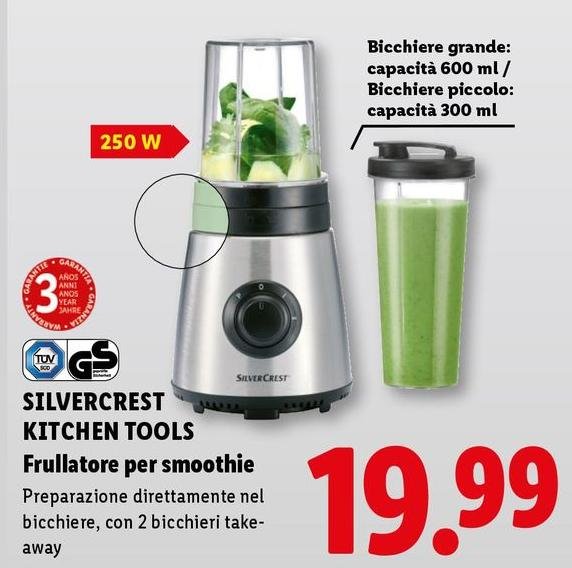 Silvercrest Kitchen Tools - Frullatore Per Smoothie