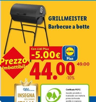 Grillmeister - Barbecue A Botte