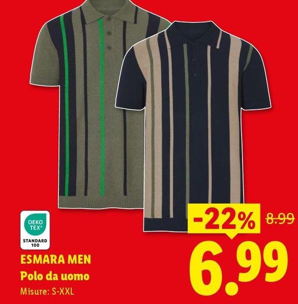 Esmara Men - Polo Da Uomo