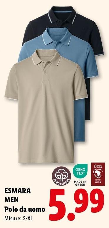 Esmara - Men Polo Da Uomo