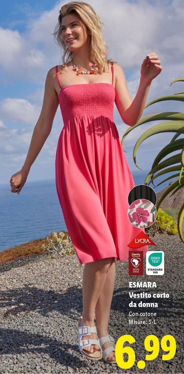 Esmara - Vestido Corto Da Donna