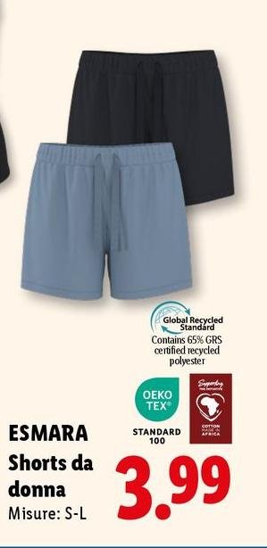 Esmara - Shorts Da Donna