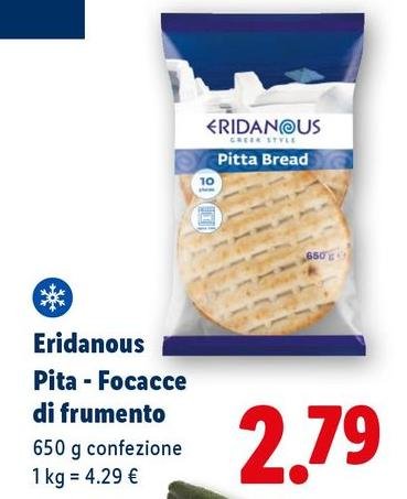 Eridanous - Pita-Focacce Di Frumento