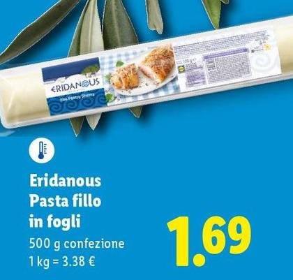 Eridanous - Pasta Fillo In Fogli