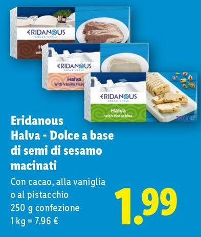 Eridanous - Halva-Dolce A Base Di Semi Di Sesamo Macinati