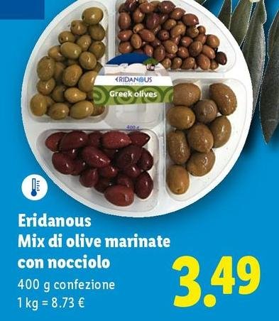 Eridanous - Mix Di Olive Marinate Con Nocciolo
