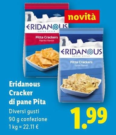 Eridanous - Cracker Di Pane Pita
