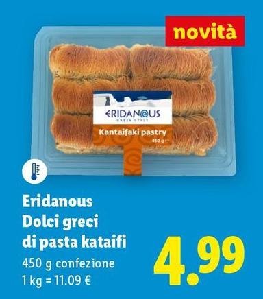 Eridanous - Dolci Greci Di Pasta Kataifi