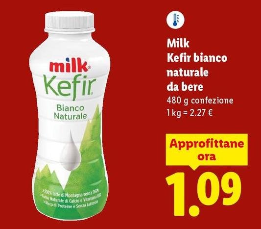Milk - Kefir Bianco Naturale Da Bere