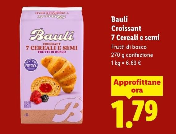 Bauli - Croissant 7 Cereali E Semi